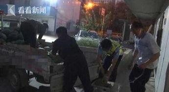 警察吃瓜被打视频大全,一场网络风波引发的争议